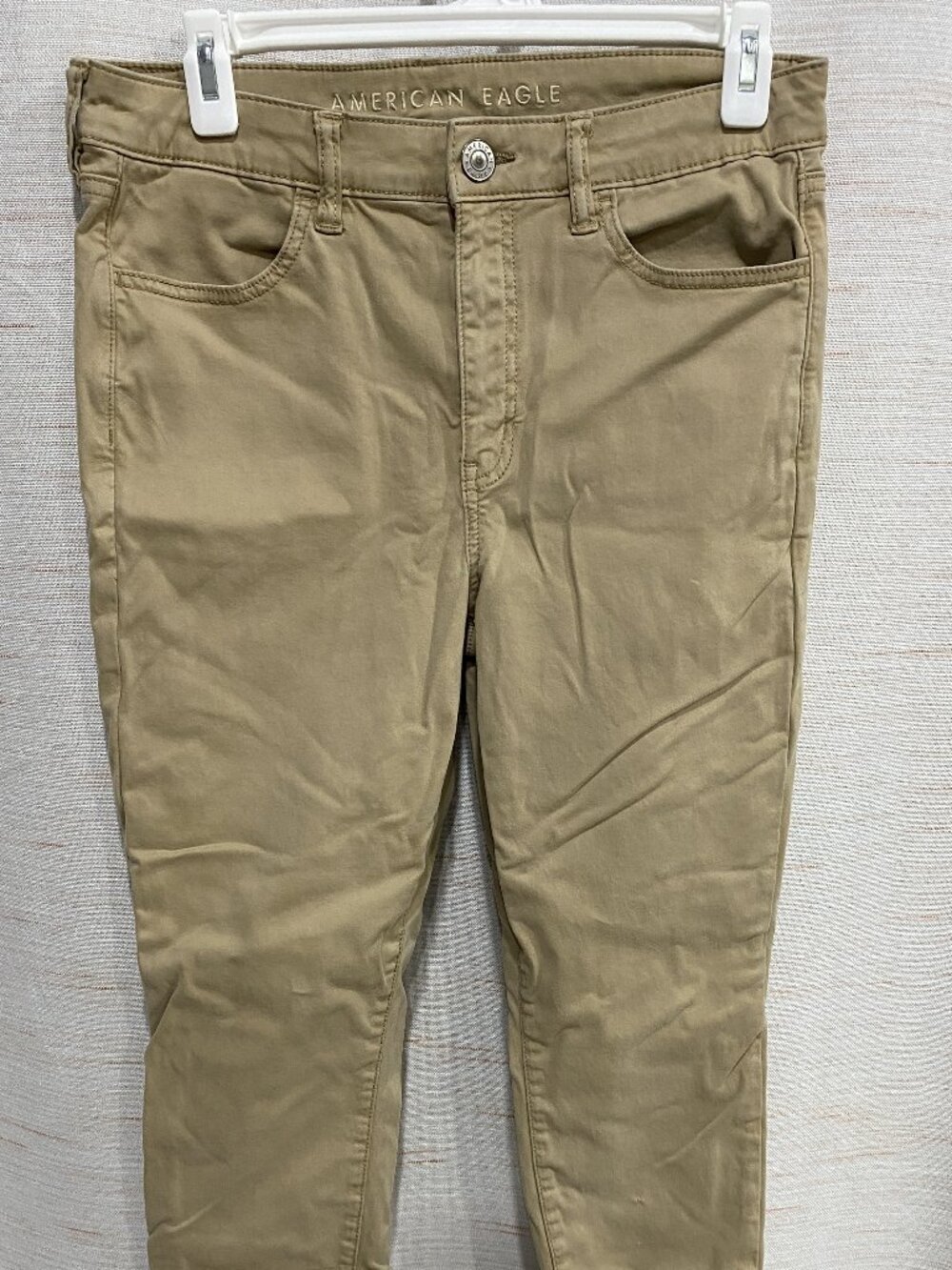 American Eagle Jegging Jeans Tan 10 Womens (250)